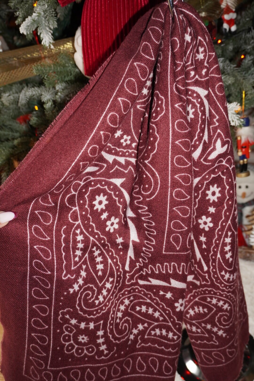 FOULARD BORDEAUX